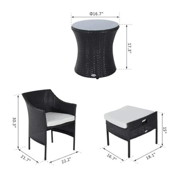 "Relax in style with our premium patio set – comfort meets elegance outdoors."