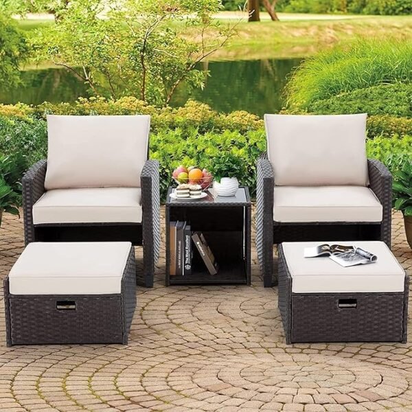 Elegant Outdoor Patio Set – Modern Comfort & Style